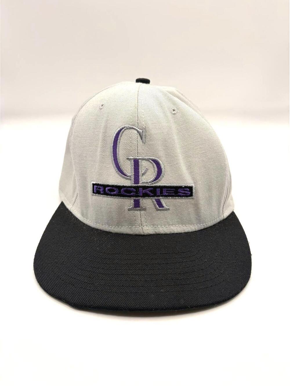 90s Colorado Rockies American Needle Hat Made in USA Green Underbrim Snapback